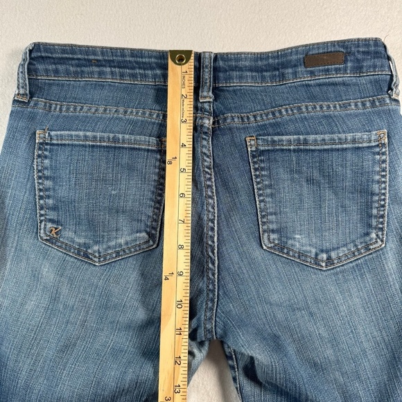 Kut from the Kloth Jeans Womens 6 Blue Catherine Slim Boyfriend Mid Rise - Picture 11 of 14